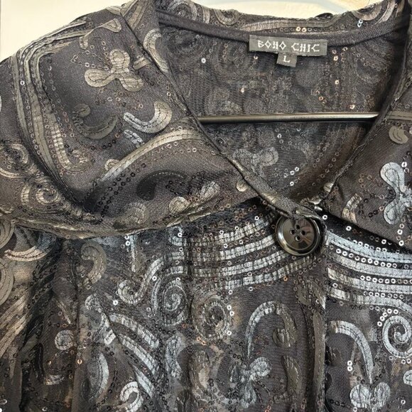 Boho Chic Top/ Jacket - Picture 2 of 5